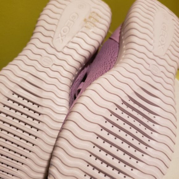 GEOX Girl Lilac Sneakers US6 - Picture 4 of 8
